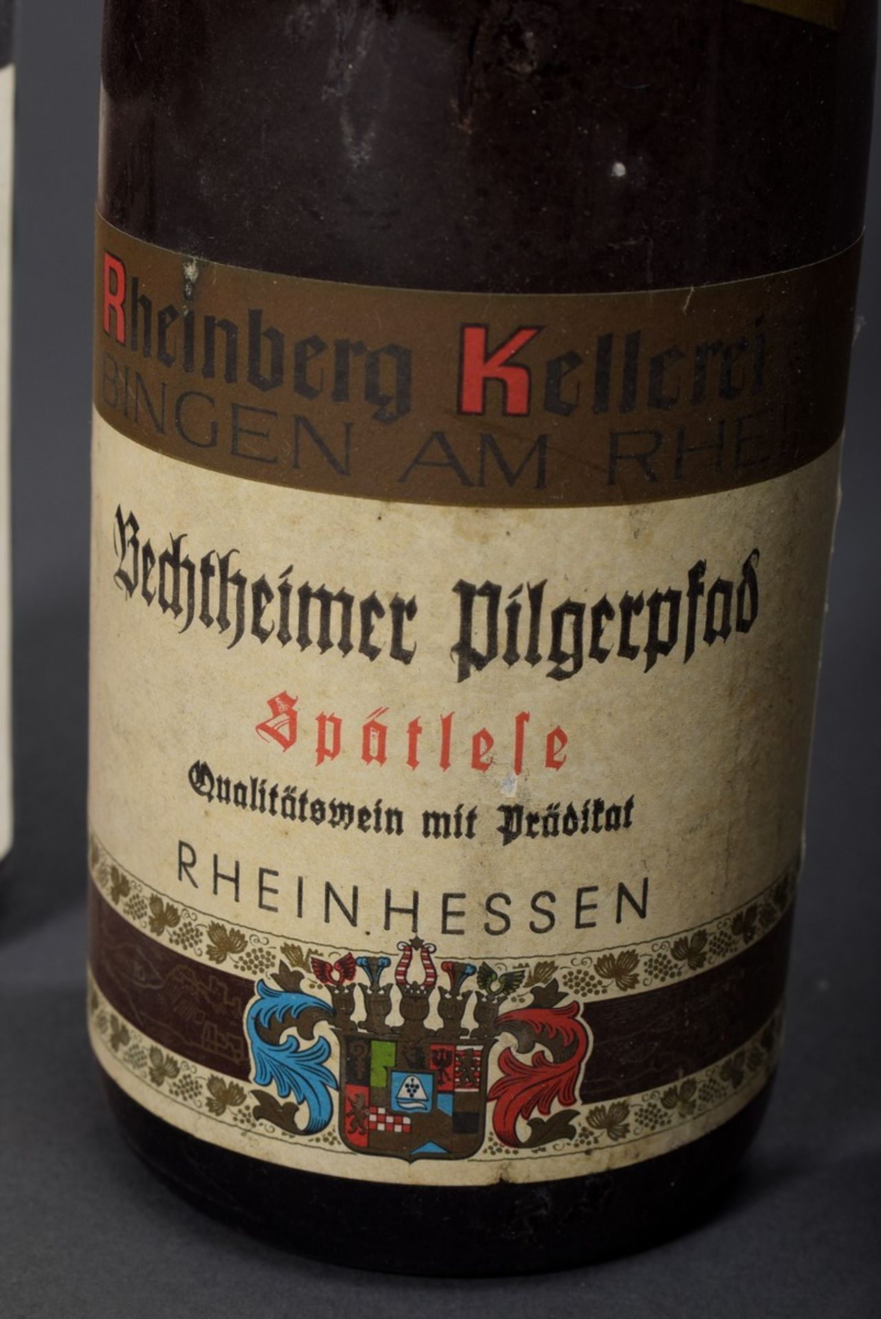 5 Diverse Flaschen deutscher Weißweine: Rheinhessen "Binger Rochusberg" 1957, S - Bild 3 aus 10