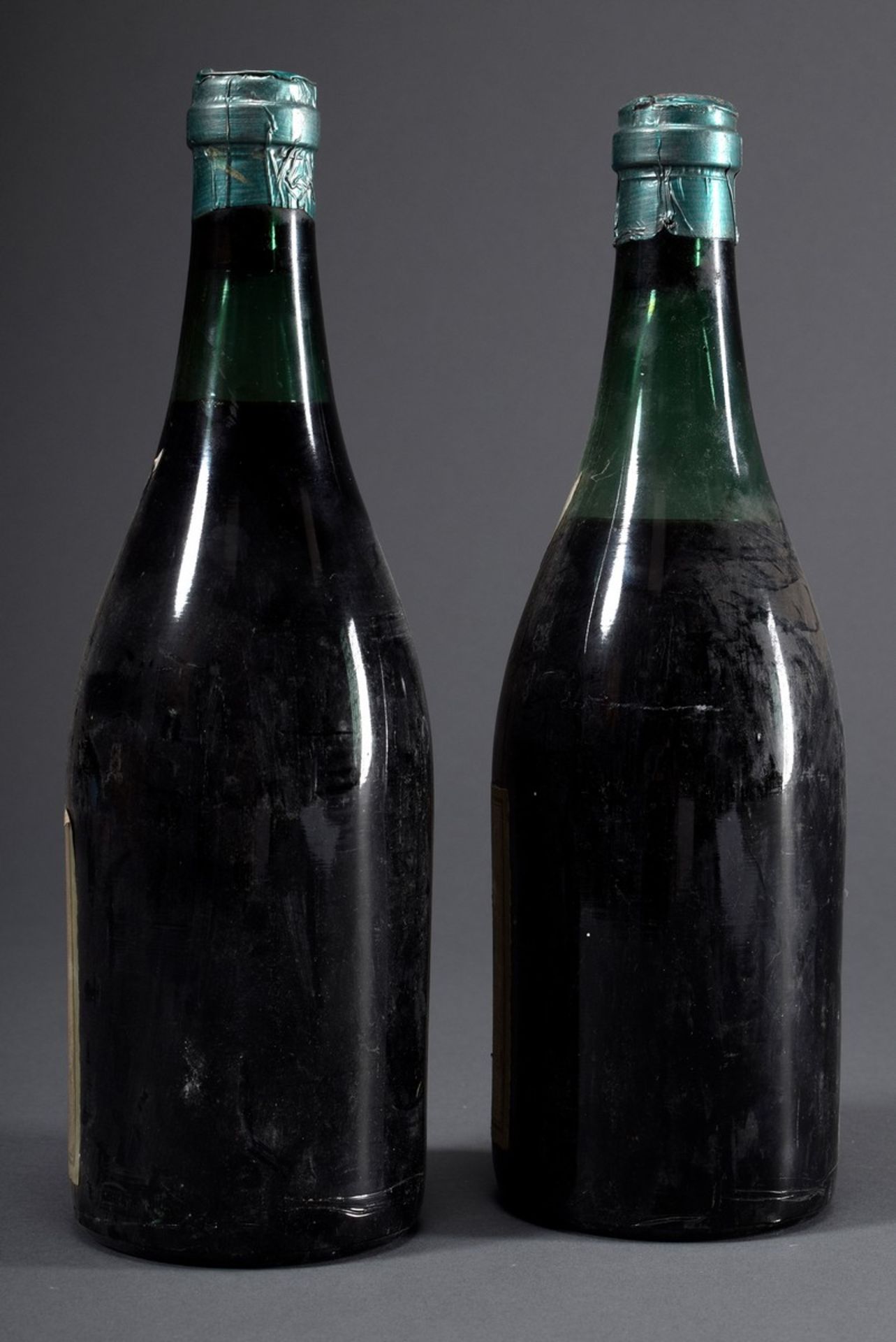 2 Flaschen "Gevray-Chambertin Boisseaux-Estivant" 1947, negociant a Beaune et M - Bild 5 aus 5