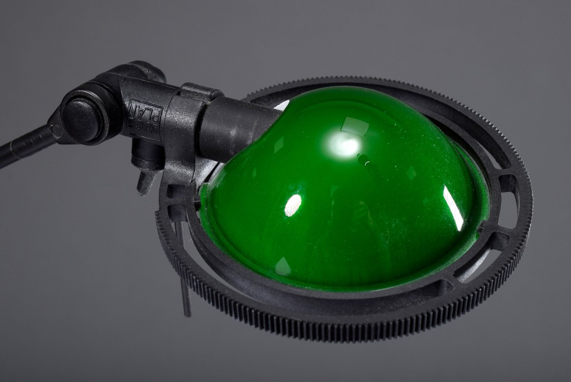 Schreibtischlampe "Berenice Tavolo Grande" von Luceplan mit grünem Reflektor, A - Bild 3 aus 3