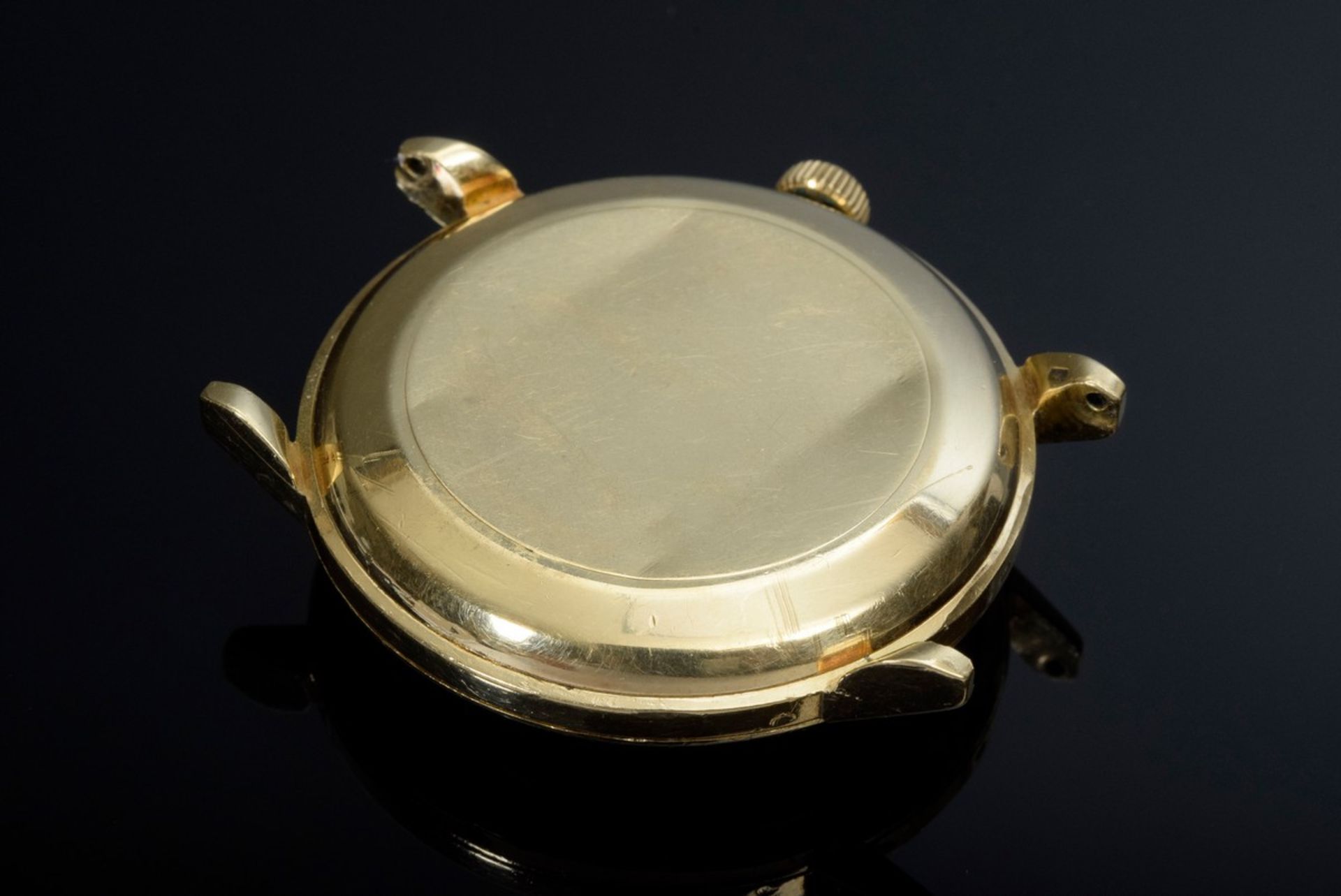 Klassisch elegante GG 750 "IWC" Herrenarmbanduhr, Mineralglas, Automatic, Datum - Bild 3 aus 4