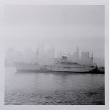 Wolf, Reinhart (1930-1988) "New York City" (Hafen) 1950, Fotografie auf Barytpa