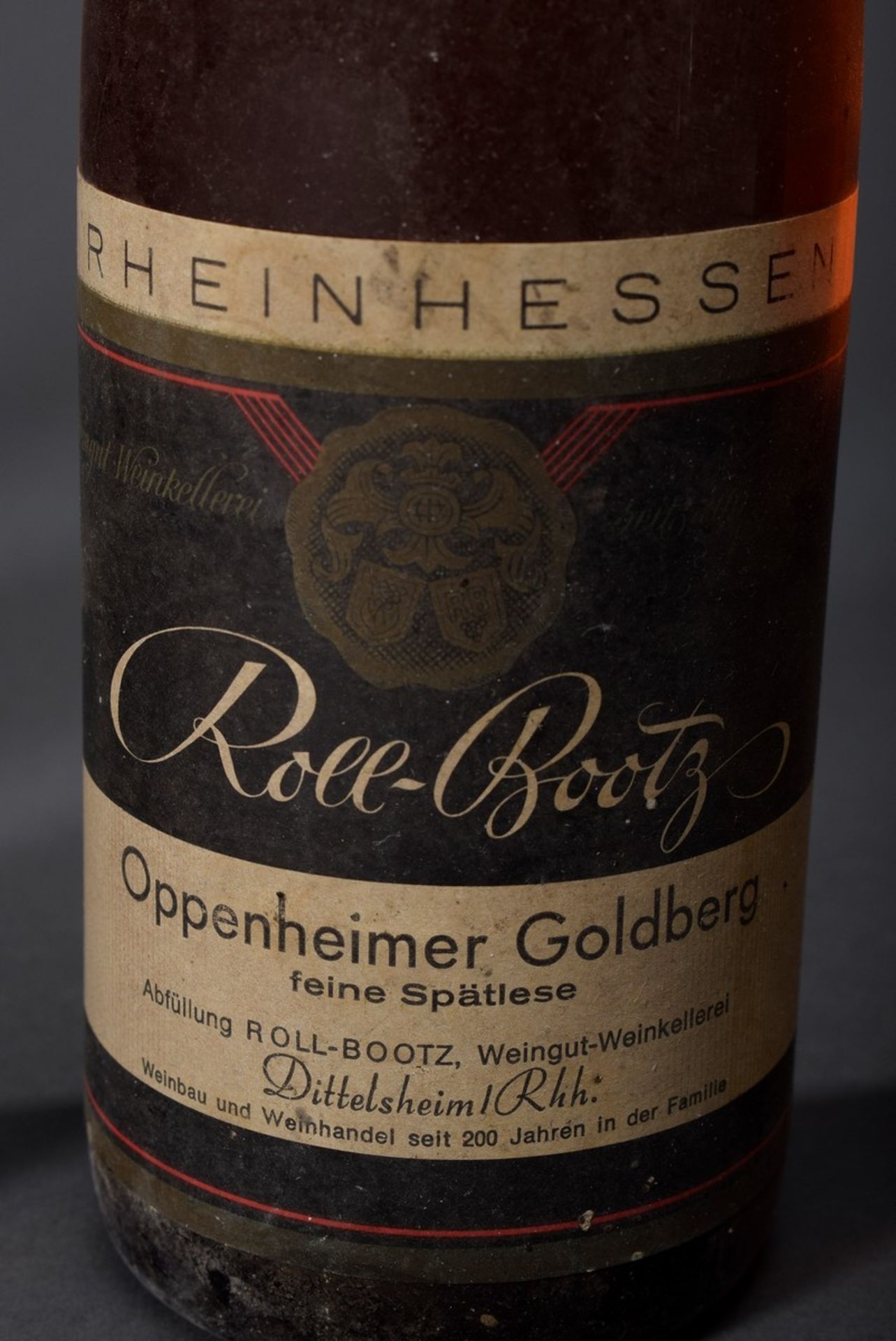 5 Diverse Flaschen deutscher Weißweine: Rheinhessen "Binger Rochusberg" 1957, S - Bild 6 aus 10