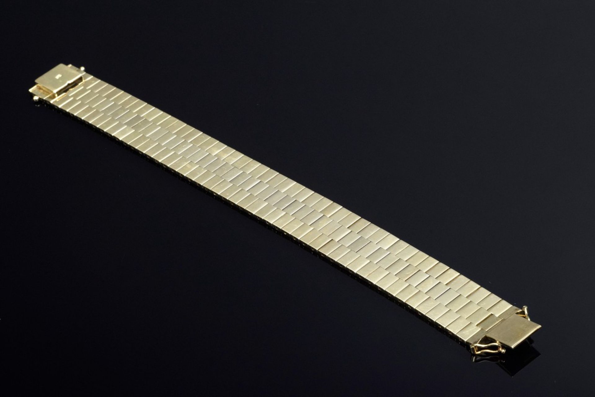Breites GG 585 Armband, 58,4g, L. 18,5cm - Bild 2 aus 4