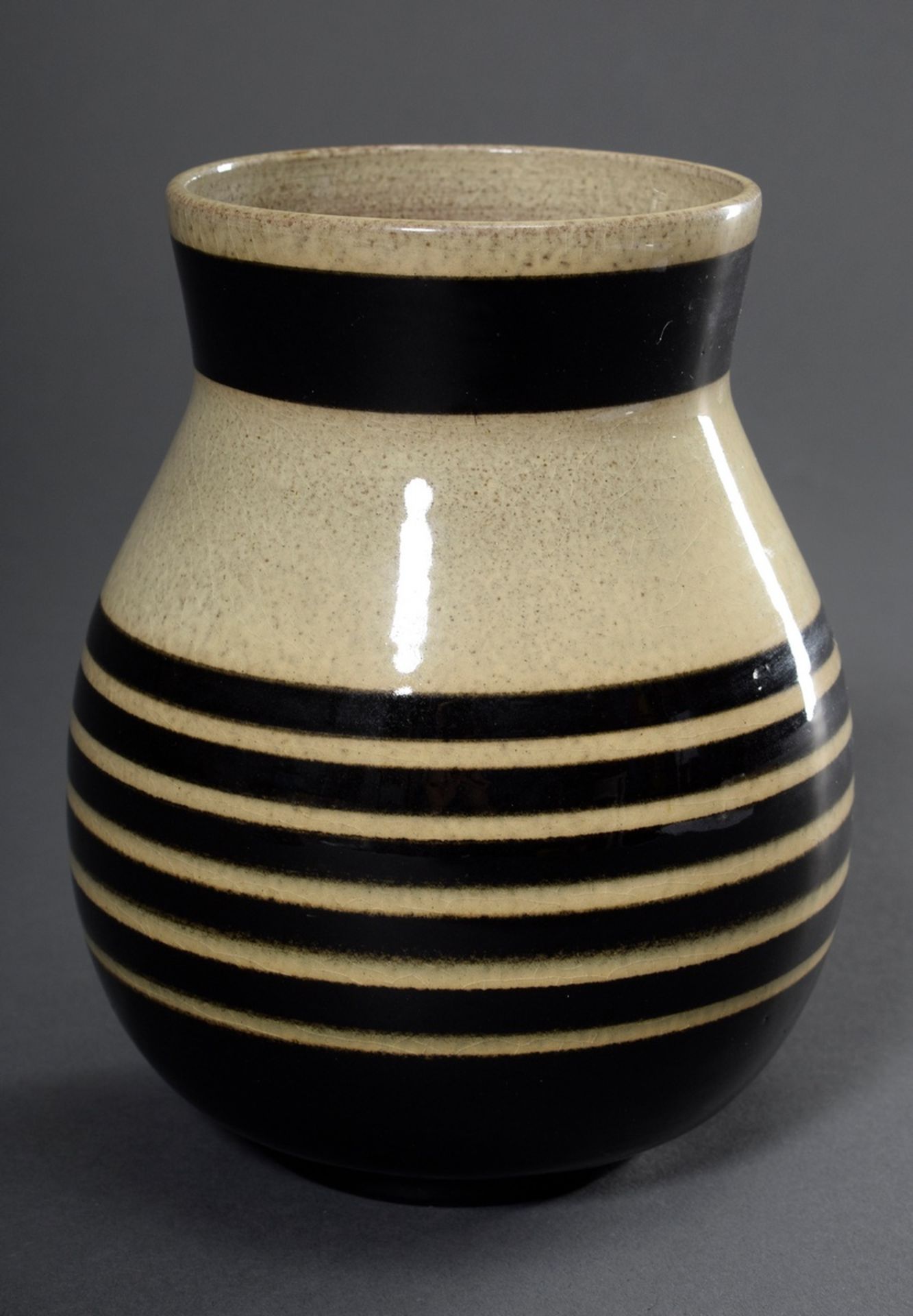Bollhagen, Hedwig (1907-2001) "Vase 341" mit Dekor 192, am Boden diverse Marke