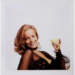 Wolf, Reinhart (1930-1988) "Romy Schneider" 1972, Farbfotografie auf Fotokarton