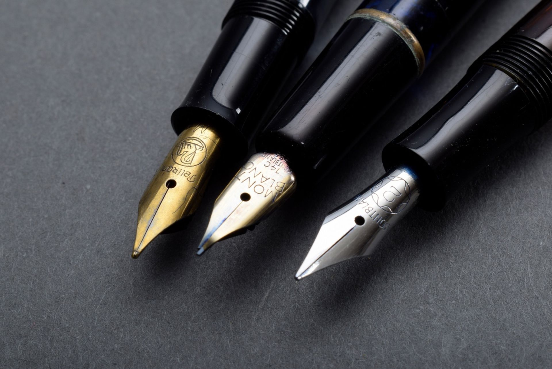 3 Diverse Vintage Montblanc No. "232"/"252" und | 3 Various vintage Montblanc No. "232"/"252" and - Bild 3 aus 6