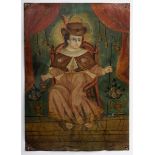 Mexikanisches Votivbild "Santo Niño", Anf. 18.Jh | Mexican votive picture "Santo Niño", early 18th