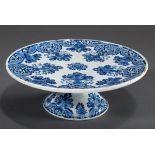 Delfter Fayence Konfektplateau mit floralem Bla | Delft faience confectionery plateau with floral