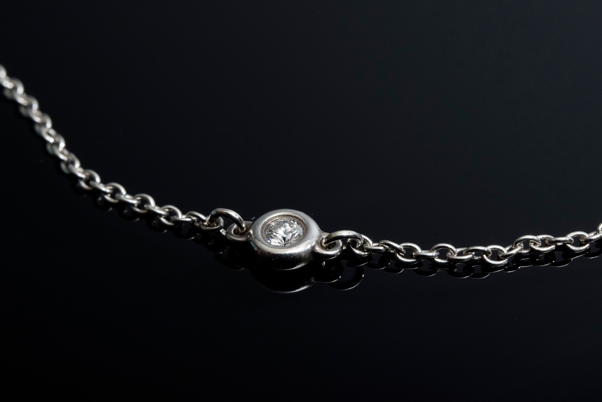 Tiffany Armband "Diamonds by the Yard" mit 3 Bri | Tiffany bracelet "Diamonds by the Yard" with 3 b - Image 3 of 5