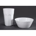 2 Teile KPM Kurland "Müsli Gourmet": Schale (Ø 1 | 2 pieces KPM Kurland " cereal gourmet": bowl (Ø