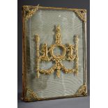 Korrespondenzmappe mit vergoldeter Messingdekora | Correspondence folder with gilt brass decoration