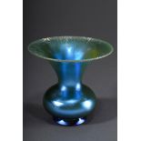 WMF "Myra" Glas Vase mit Kugelkorpus und auskragen | WMF "Myra" glass vase with spherical body and