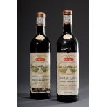 2 Flaschen 1955 Chateau Canon, Cotes Canon-Frons | 2 bottles 1955 Chateau Canon, Cotes Canon-Fronsa