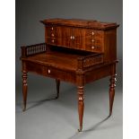 Klassischer Biedermeier Schreibtisch mit rechtec | Classic Biedermeier desk with rectangular top an