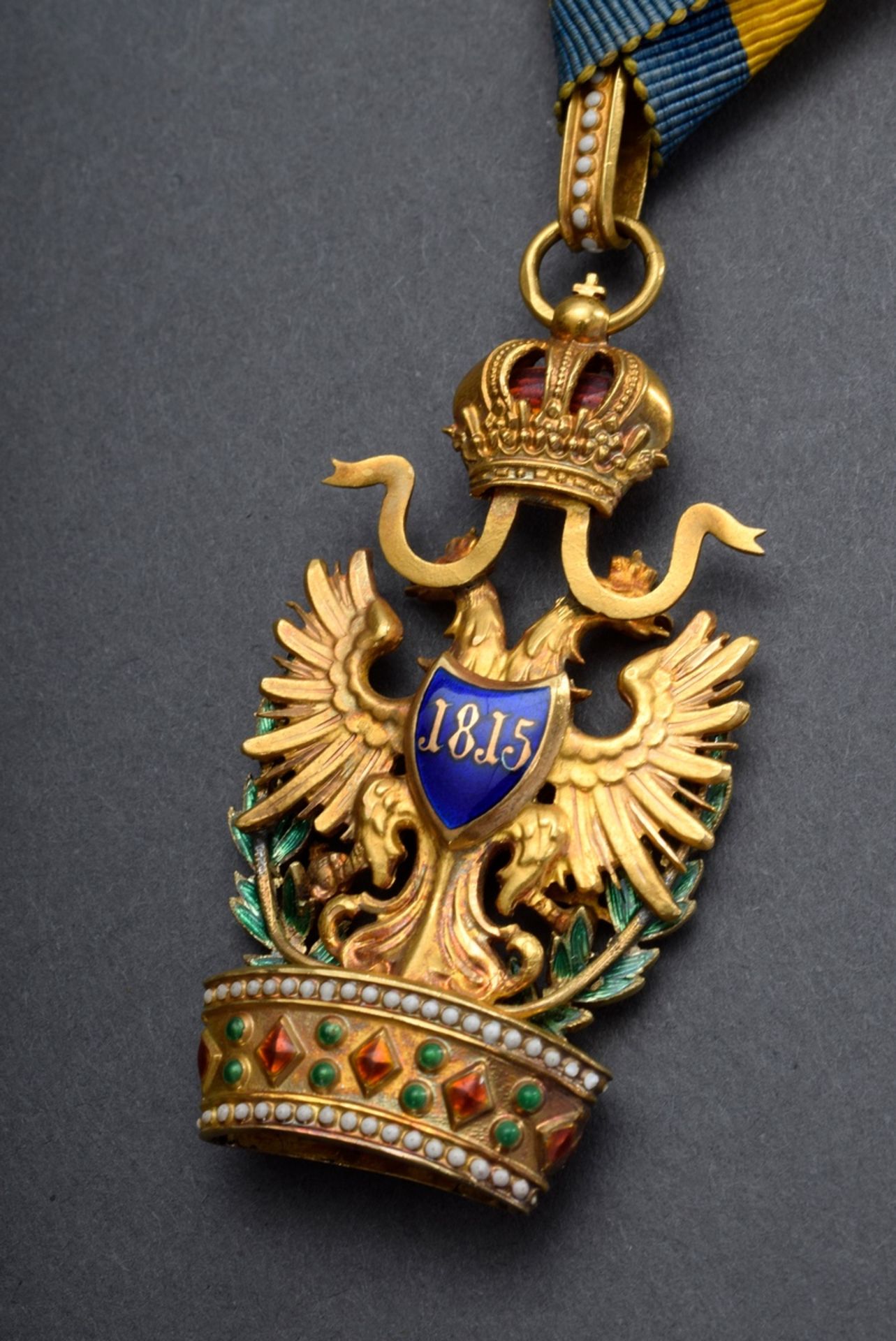 "Österreichisch kaiserlicher Orden der Eisernen | "Austrian Imperial Order of the Iron Crowns III. - Image 3 of 9