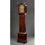 Englische „Grandfather Clock“ in Mahagoni Gehäus | English "Grandfather Clock" in mahogany case wit