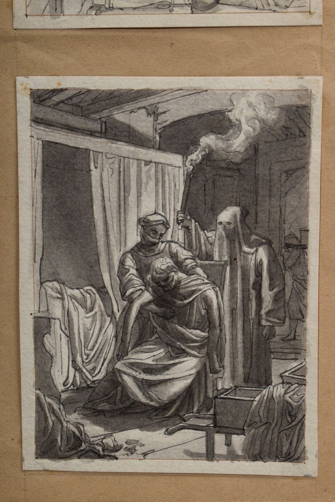 Unbekannter Künstler des frühen 19. Jh., 4 Darst | Unknown artist of the early 19th c., 4 depiction - Bild 4 aus 5