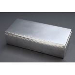 Rechteckige Tiffany & Co. Zigarettendose in schl | Rectangular Tiffany & Co. Cigarette box in plain