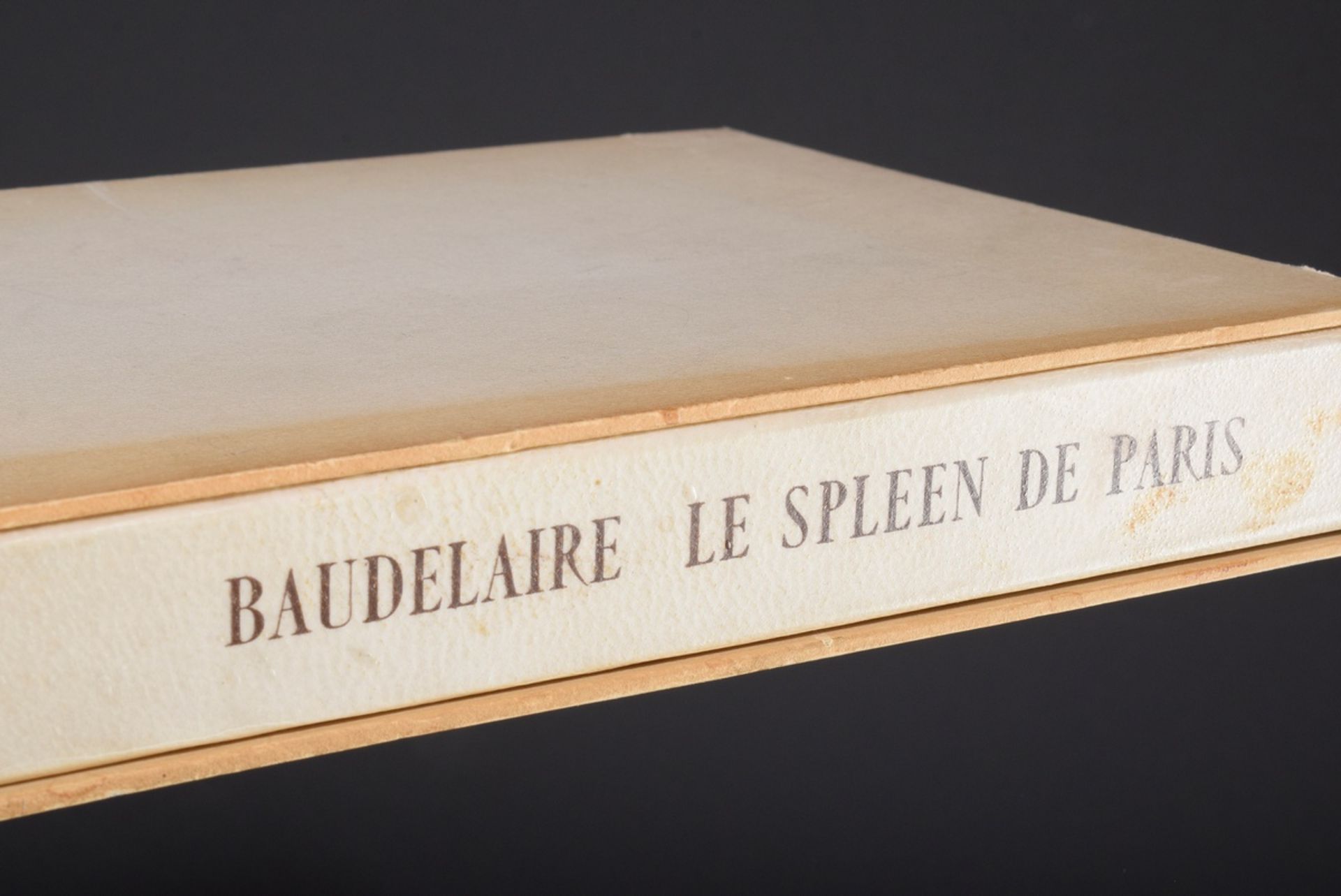 Band Charles-Pierre Baudelaire "Le Spleen du Par | Volume Charles-Pierre Baudelaire "Le Spleen du P - Image 6 of 6