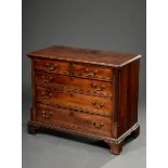 Klassische Mahagoni Kommode mit 5 Schüben, gerad | Classic mahogany chest of drawers with 5 drawers