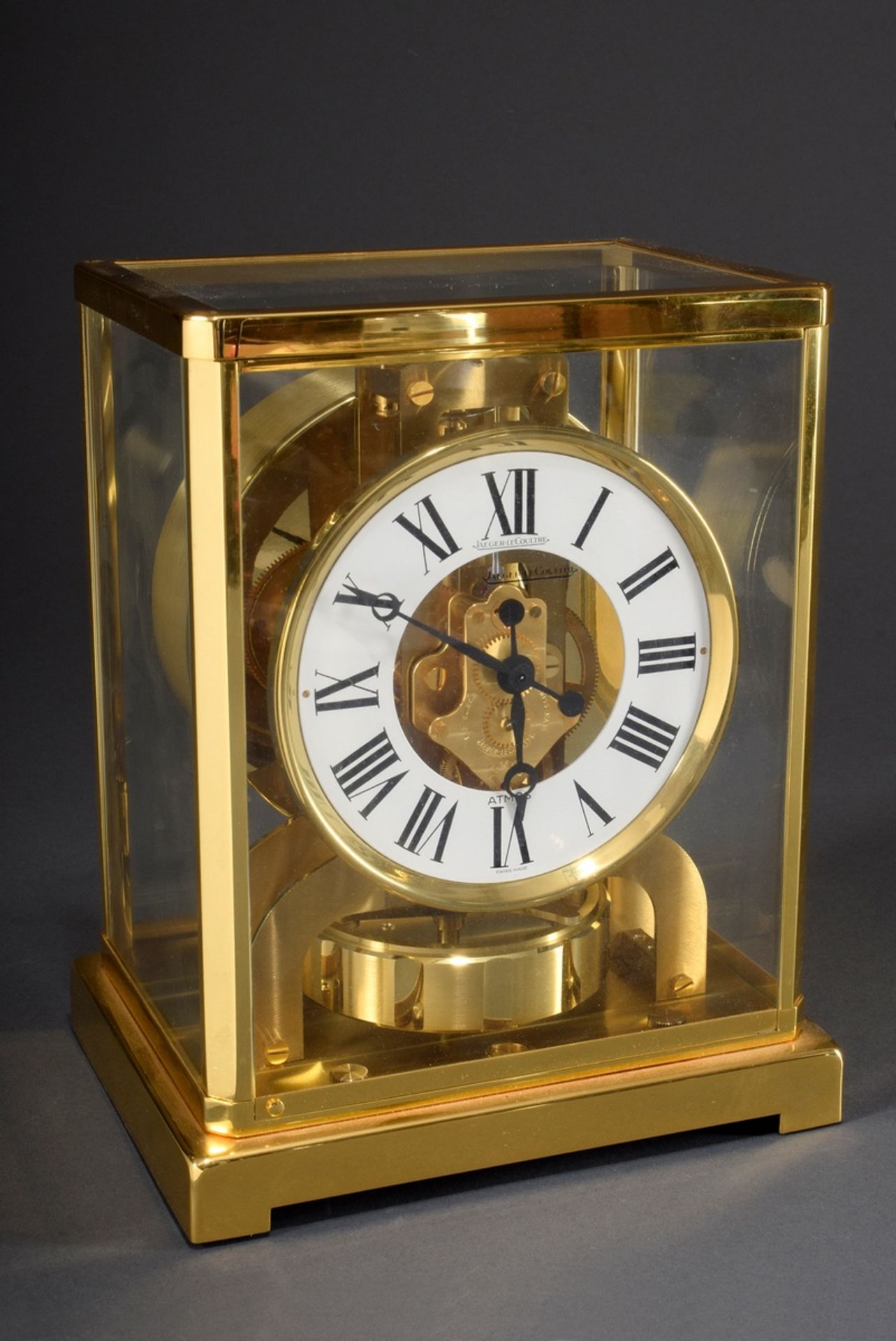 Jaeger LeCoultre "Atmos Classic" Tischuhr mit To | Jaeger LeCoultre "Atmos Classic" table clock wit - Bild 2 aus 4