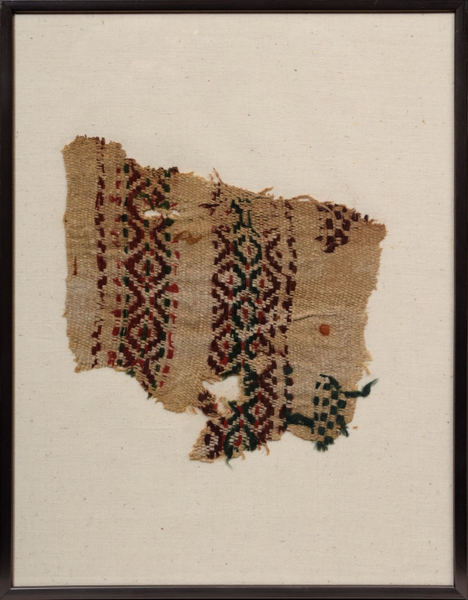 5 Diverse koptische Textilfragmente, Ägypten 5.- | 5 Various Coptic textile fragments, Egypt 5th-9t - Image 9 of 11