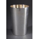 Schlichter Becher, Gebrüder Kühn, Silber 925, 112g, | Simple cup, Gebrüder Kühn, silver 925, 112g,