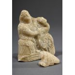 2 Diverse Teile byzantinische Alabasterschnitzer | 2 Various pieces of Byzantine alabaster carvings