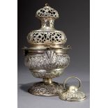 Barockes Weihrauchfass mit floraler Treibarbeit | Baroque incense burner with floral drift work an