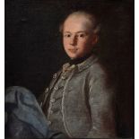 Unbekannter Maler des 18.Jh. "Portrait eines Jun | Unknown painter of the 18th century "Portrait of