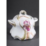 Jugendstil Porzellan Zuckertopf "Iris" in amorph | Art Nouveau porcelain sugar pot "Iris" in amorph