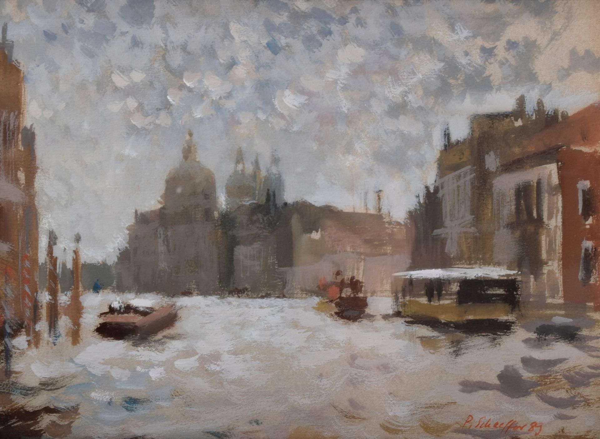 Schaeffer, Paul (1922-2004) "Venedig - Canal Gra | Schaeffer, Paul (1922-2004) "Venice - Grand Cana