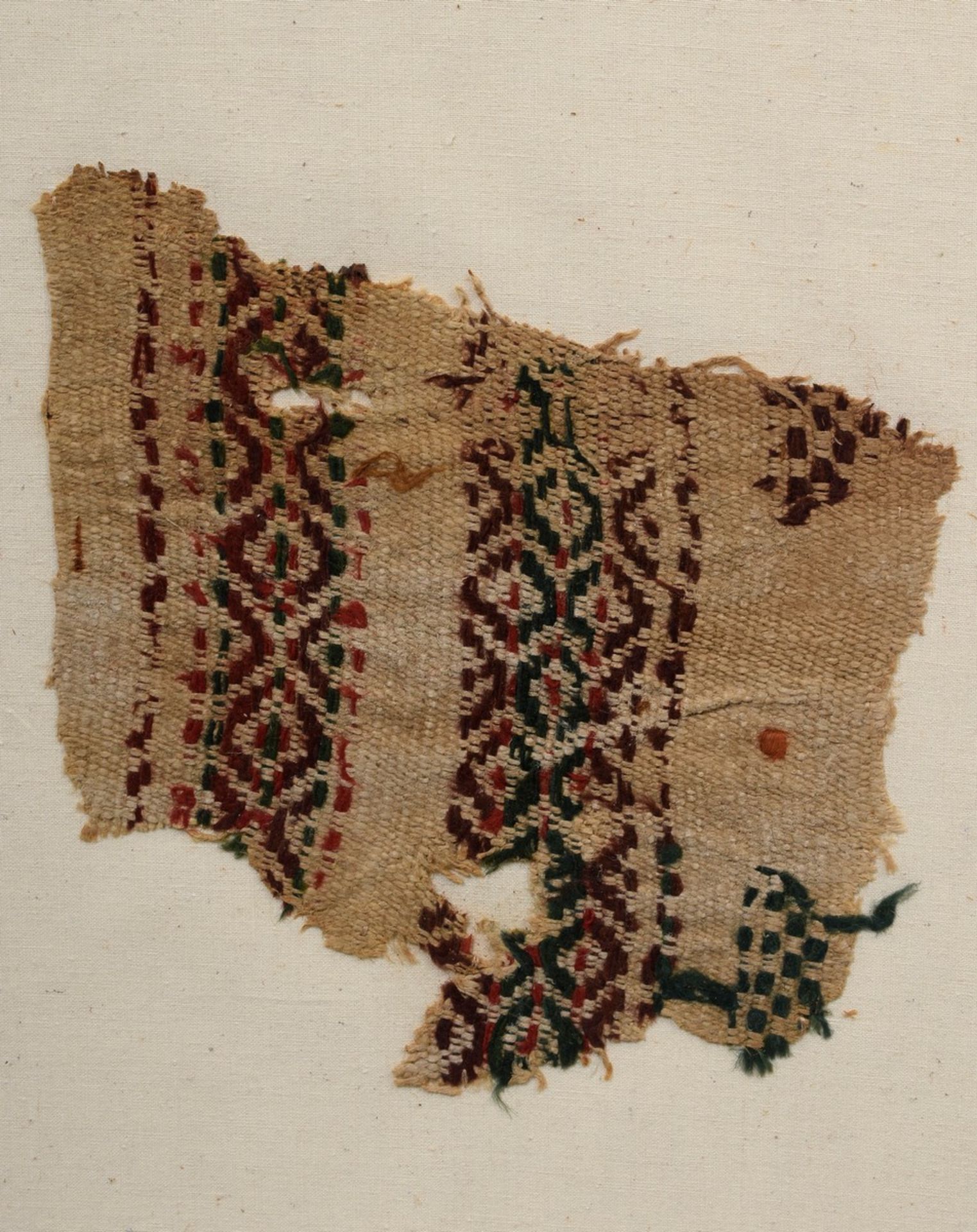 5 Diverse koptische Textilfragmente, Ägypten 5.- | 5 Various Coptic textile fragments, Egypt 5th-9t - Image 4 of 11