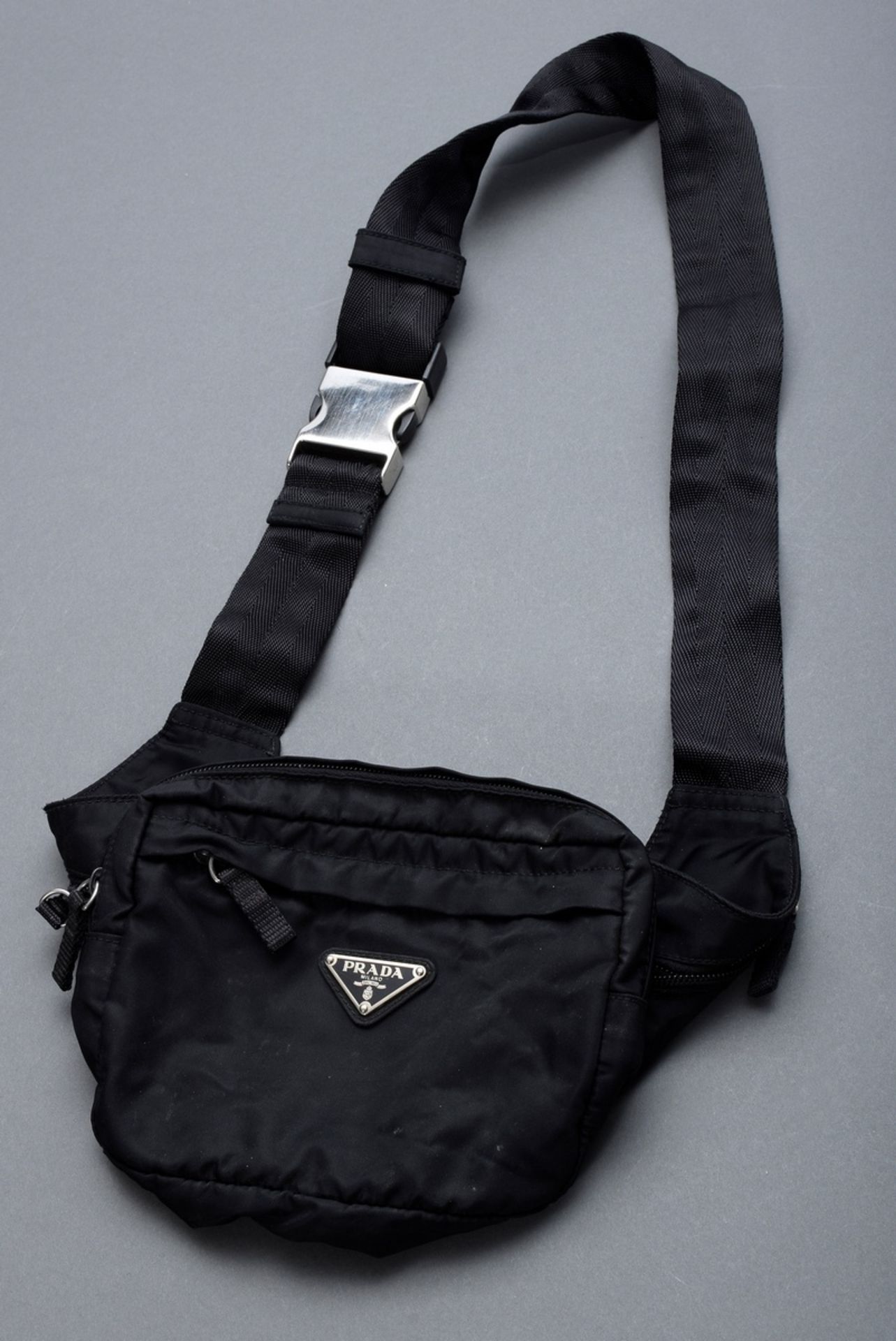 2 Diverse schwarze Prada Nylon Umhängetasche (22x2 | 2 Various black Prada nylon shoulder bag (22x2 - Bild 6 aus 11