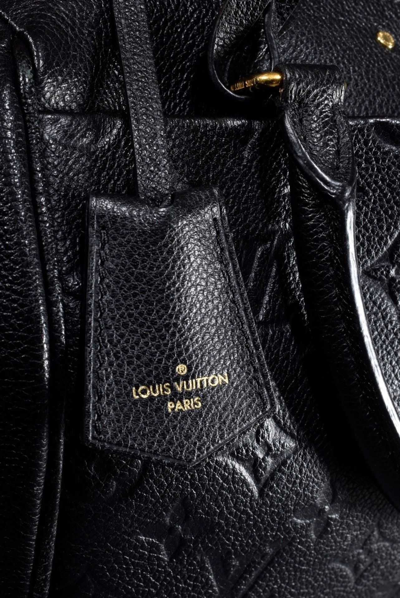 Schwarze Louis Vuitton "Speedy 30" in Monogram E | Black Louis Vuitton "Speedy 30" in Monogram Empr - Image 7 of 10