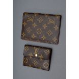 2 Diverse Louis Vuitton Brieftasche/Kreditkarten | 2 Various Louis Vuitton wallet/credit card case