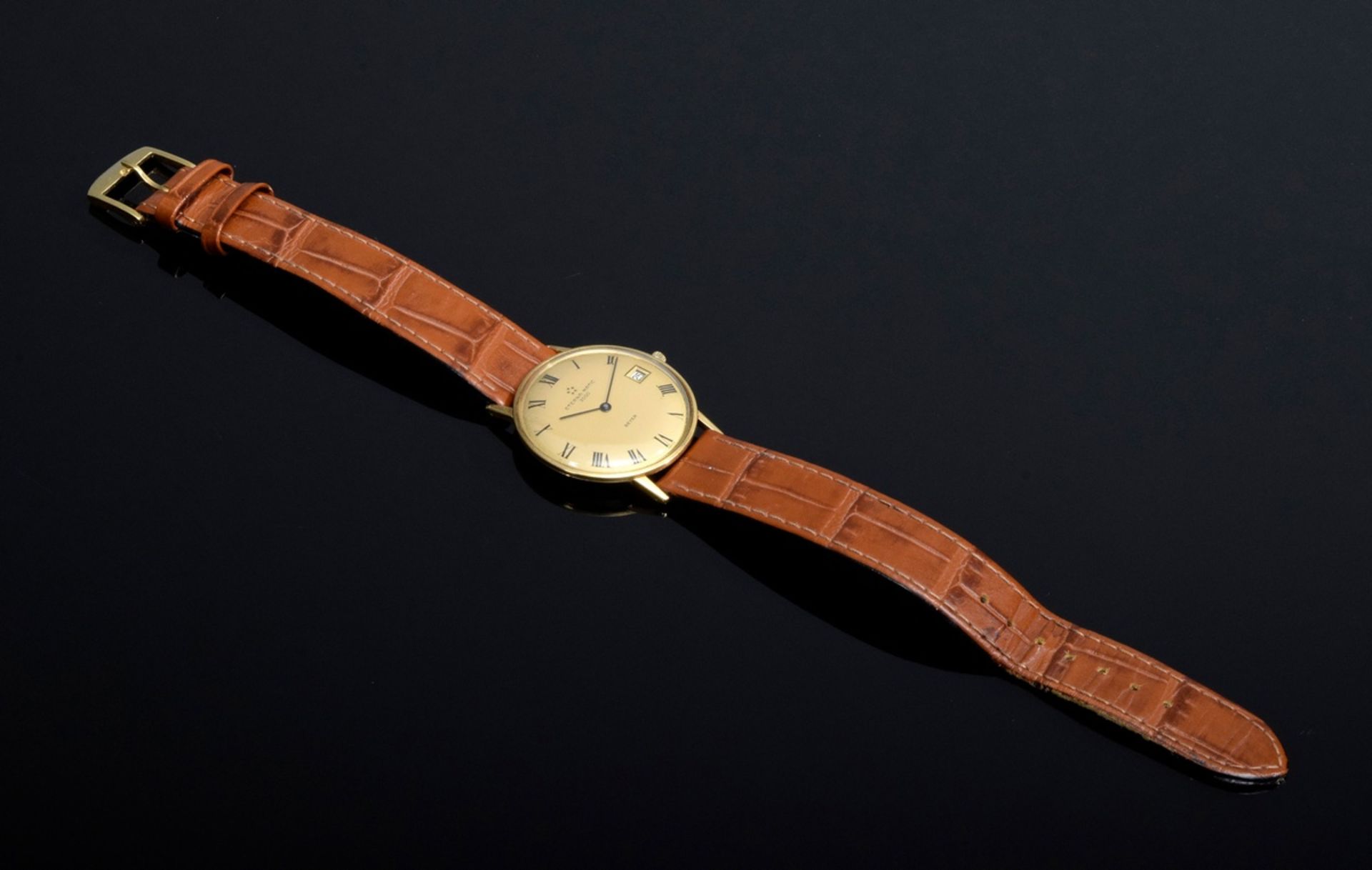 GG 750 Eterna Matic "3000 Beyer" Armbanduhr mit | GG 750 Eterna Matic "3000 Beyer" wristwatch with - Image 5 of 5