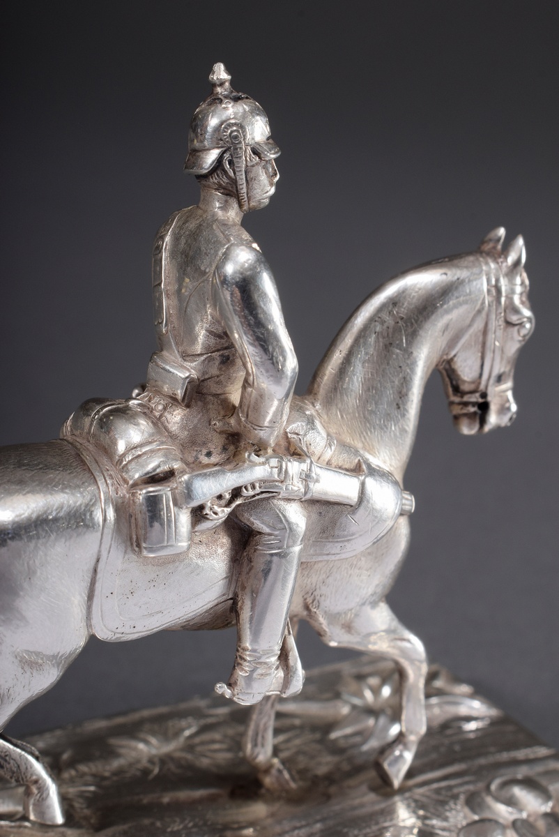 Briefbeschwerer "Kaiser Wilhelm II zu Pferde", H | Paperweight "Kaiser Wilhelm II on horseback", co - Image 5 of 8