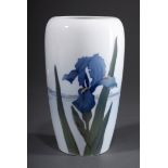 Royal Copenhagen Vase "Iris", farbige Unterglasu | Royal Copenhagen vase "Iris", coloured underglaz