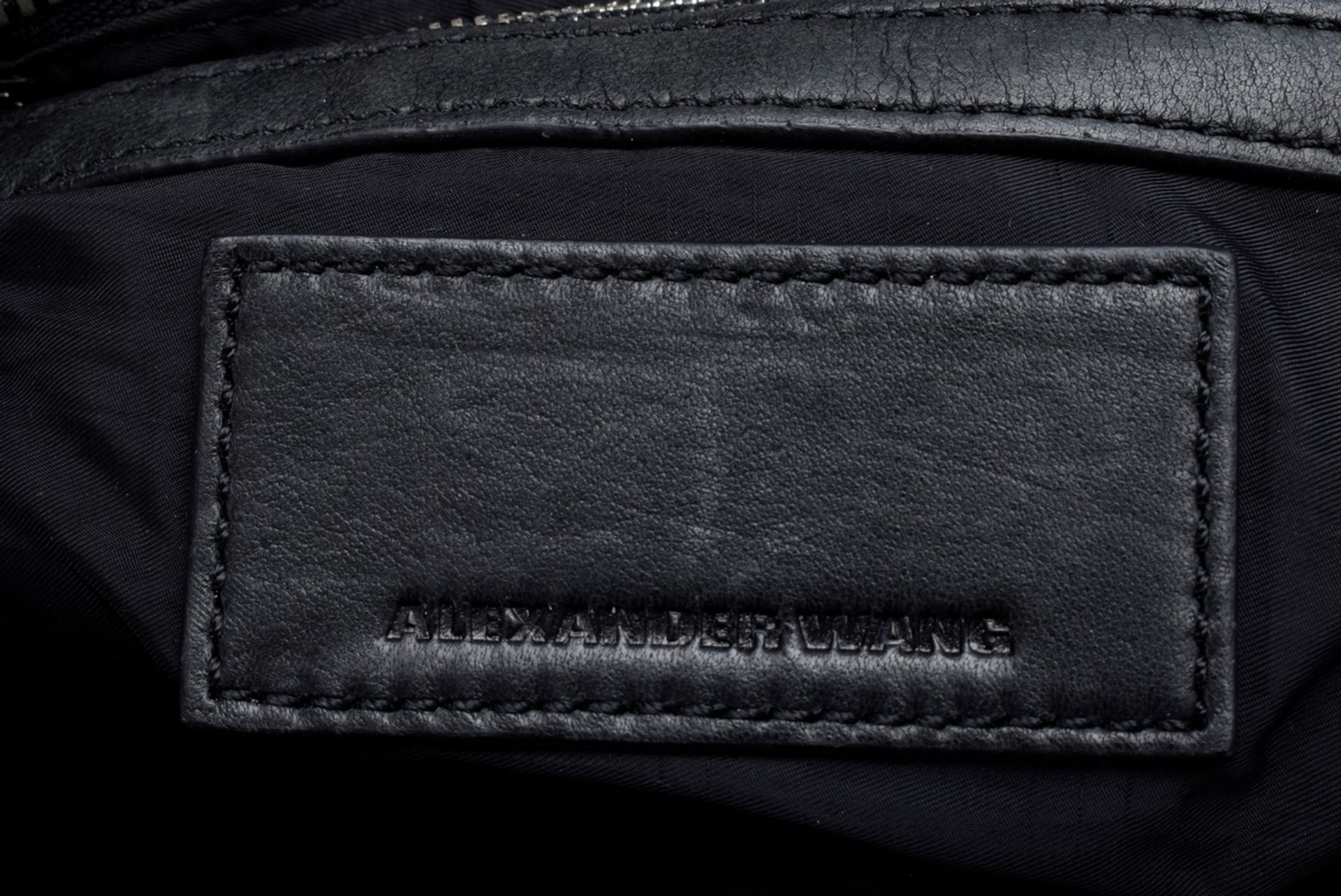 Alexander Wang Umhängetasche, Nappa- und Wildled | Alexander Wang shoulder bag, nappa and suede, 2 - Image 6 of 6