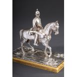 Briefbeschwerer "Kaiser Wilhelm II zu Pferde", H | Paperweight "Kaiser Wilhelm II on horseback", co