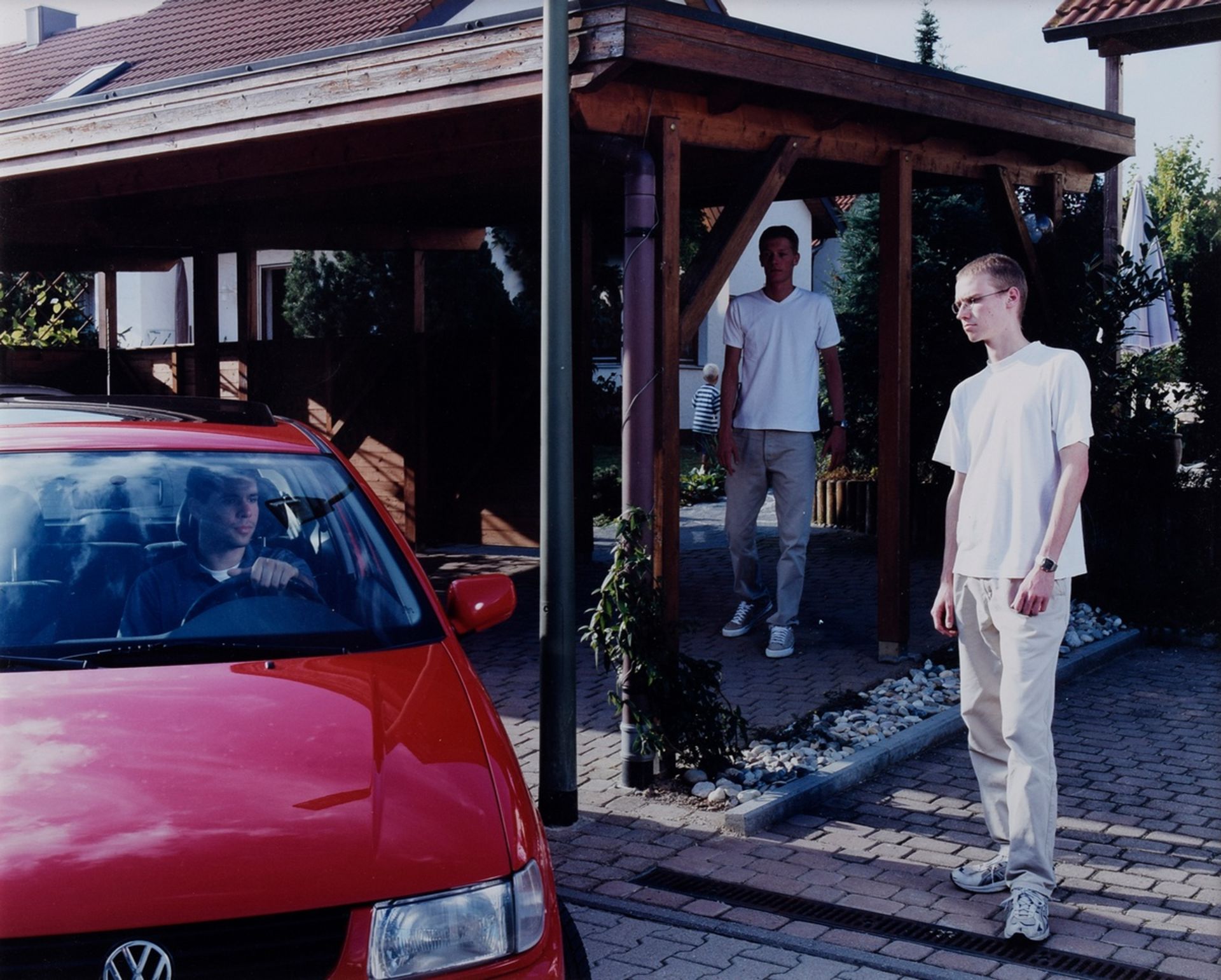 Schwantes, Hendrik, "Carport" 1999, Farbfotograf | Schwantes, Hendrik, "Carport" 1999, color photog