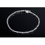 Zartes WG 750 Tennisarmband mit Brillanten (zu | Delicate WG 750 tennis bracelet with diamonds (tot