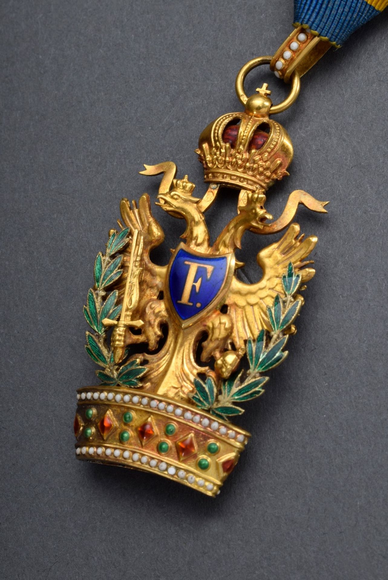 "Österreichisch kaiserlicher Orden der Eisernen | "Austrian Imperial Order of the Iron Crowns III. - Bild 4 aus 9