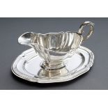Kleine Buttersauciere im Chippendale Muster, Wil | Small butter sauce boat in Chippendale pattern,