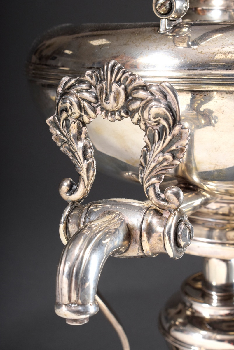 Österreichischer Biedermeier Samowar in schlicht | Austrian Biedermeier samovar in a simple design - Image 8 of 13