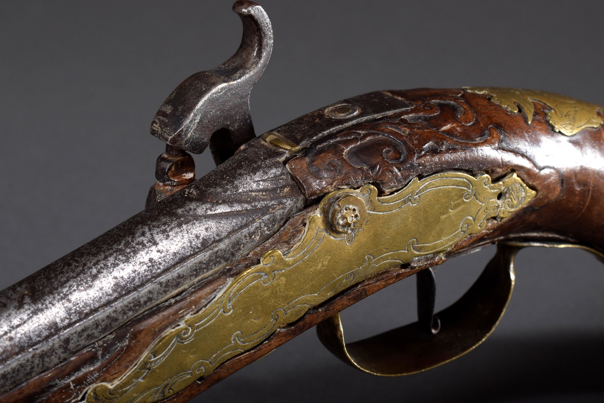 Reitervorderladerpistole mit Percussionsschloss, | Rider's muzzle-loading pistol with percussion lo - Image 14 of 15