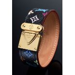 Modernes Louis Vuitton Leder Armband in Monogram | Modern Louis Vuitton Leather Bracelet in Monogra