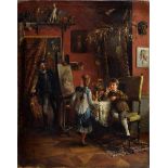 Persoglia, Franz von (1852-1912) "Im Atelier des | Persoglia, Franz von (1852-1912) " In the Studio