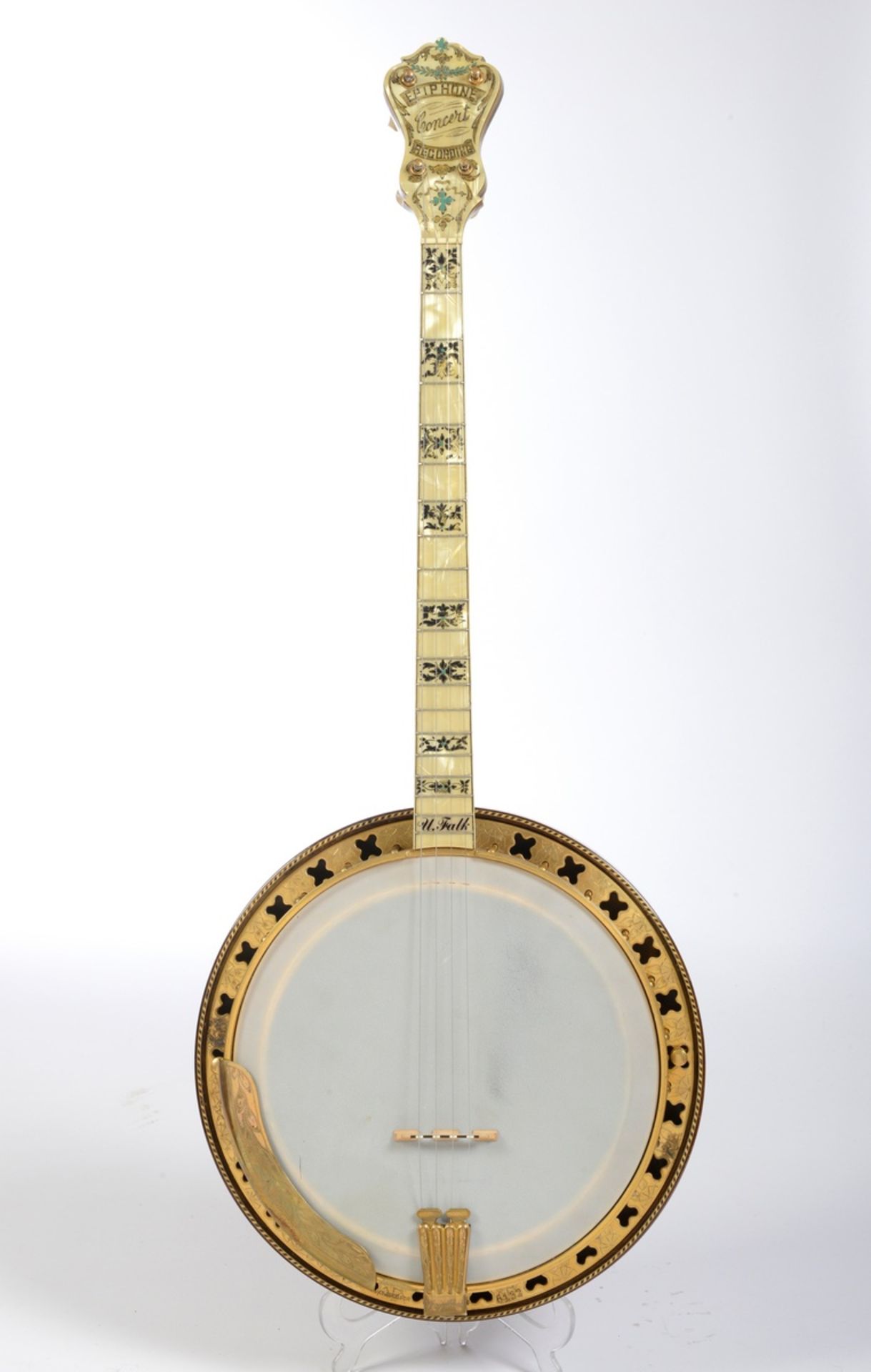Tenor Banjo, Epiphone Banjo Company, House of Strathopoulo Inc. New York, model Recording Art Conce - Image 2 of 24